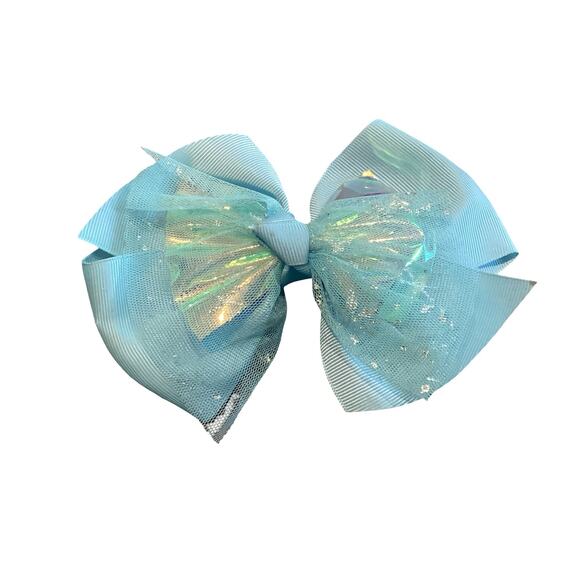 Large Bow with Glitter Accent - Picture 1 of 3